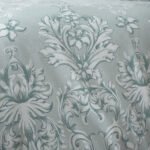 Damask Floral Duvet Cover Set - Duck Egg - Image 5