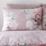 Luxury Floral Duvet Cover Set - Blush Pink - Image 5