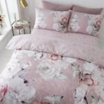 Luxury Floral Duvet Cover Set - Blush Pink - Image 2