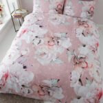 Luxury Floral Duvet Cover Set - Blush Pink - Image 7