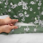 Luxury Floral Birds Duvet Cover Set - Green