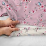 Luxury Floral Birds Duvet Cover Set - Pink - Image 7