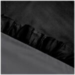 Frill Edge Duvet Cover Set - Charcoal/Black - Image 10