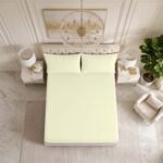 Premium Soft Touch Fitted Sheet – Cream