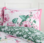 Luxury Floral Botanical Quilt Cover Set - Pink - Image 6