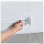 Waterproof Mattress Encasement Cover - White