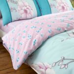 Luxury Reversible Sparrow Duvet Cover Set - Blue - Image 4
