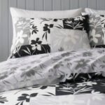 Luxury Botanical Duvet Cover Set - Grey - Image 4
