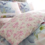 Soft Floral Pastel Duvet Cover Set - Blush Pink