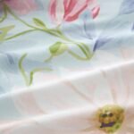 Soft Floral Pastel Duvet Cover Set - Blush Pink