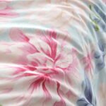 Soft Floral Pastel Duvet Cover Set - Blush Pink