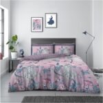 Peacock Botanical Duvet Cover Set Multi