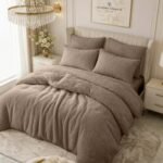 Ultra Teddy Fleece Duvet Cover Set - Mink