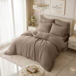 Ultra Teddy Fleece Duvet Cover Set - Mink