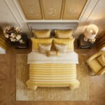 Striped Duvet Cover Set - Ochre - Image 3