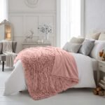 Luxury Soft Fleece Throw Blanket - Pink