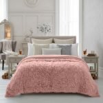 Luxury Soft Fleece Throw Blanket - Pink