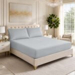 Premium Soft Touch Fitted Sheet – Grey