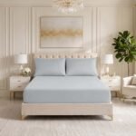 Premium Soft Touch Fitted Sheet – Grey