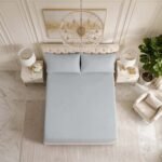 Premium Soft Touch Fitted Sheet – Grey