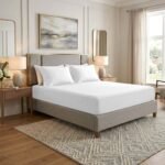 Premium Home Essentials Plain Fitted Sheet - White