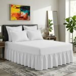Plain Dyed Polycotton Valance Sheet - White