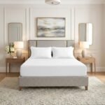 Premium Home Essentials Plain Fitted Sheet - White