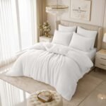 Ultra Teddy Fleece Duvet Cover Set - White