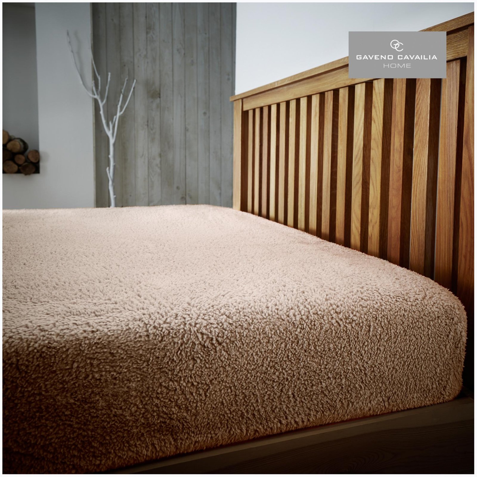 plain-fitted-sheet-single-mink Ultra Soft Teddy Fitted Sheet - Mink