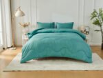 Coverless Duvet 10.5 Tog Quilt - Green/Dark Green