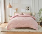 Coverless Duvet 10.5 Tog Quilt - Pink/Dark Pink