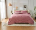 Coverless Duvet 10.5 Tog Quilt - Pink/Dark Pink