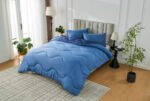 Coverless Duvet 10.5 Tog Quilt - Navy/Blue