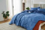 Coverless Duvet 10.5 Tog Quilt - Navy/Blue