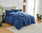 Coverless Duvet 10.5 Tog Quilt - Navy/Blue