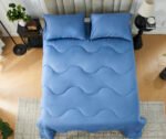 Coverless Duvet 10.5 Tog Quilt - Navy/Blue