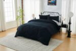 Coverless Duvet 10.5 Quilt - Black Grey