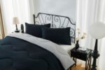 Coverless Duvet 10.5 Quilt - Black Grey