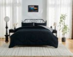 Coverless Duvet 10.5 Quilt - Black Grey