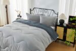 Coverless Duvet 10.5 Tog Quilt - Grey/Charcoal