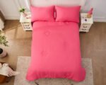 10.5 Tog Duvet Coverless Quilt - Flowers Pink