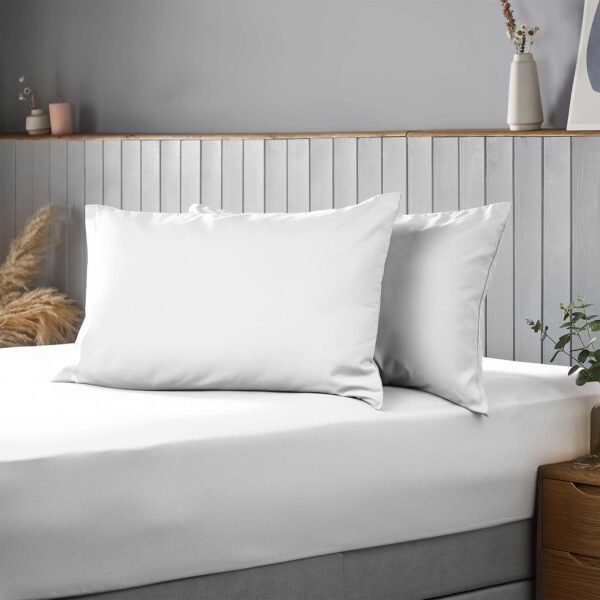200 TC Egyptian Cotton Pillow Cases - White