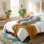 Detachable Full Body Maternity Pillow - Grey - Image 2