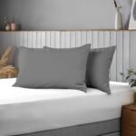 200 TC Egyptian Cotton Pillow Cases - Grey