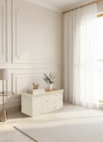 Luxury Marble Design Storage Box - Mink