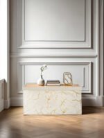 Luxury Marble Design Storage Box - Mink