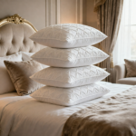 Pinch Pleat Soft Support Pillow - White (Pack Of 4)
