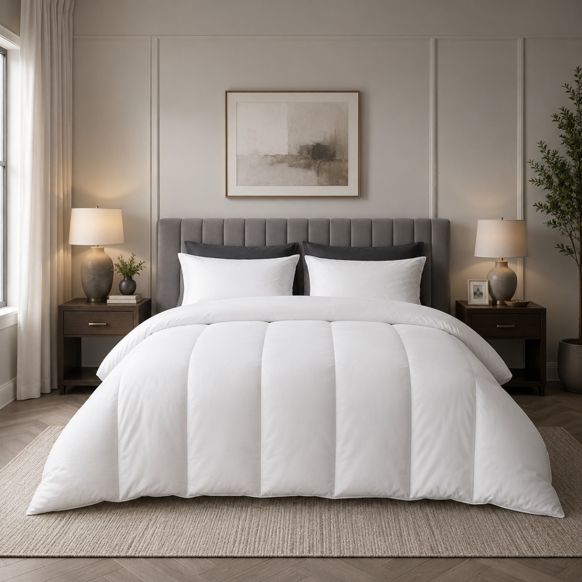 Thick Warm Anti Allergy Duvet Quilt 15 TOG