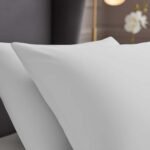 2 Pack Soft Plain Dyed Pillowcases - White