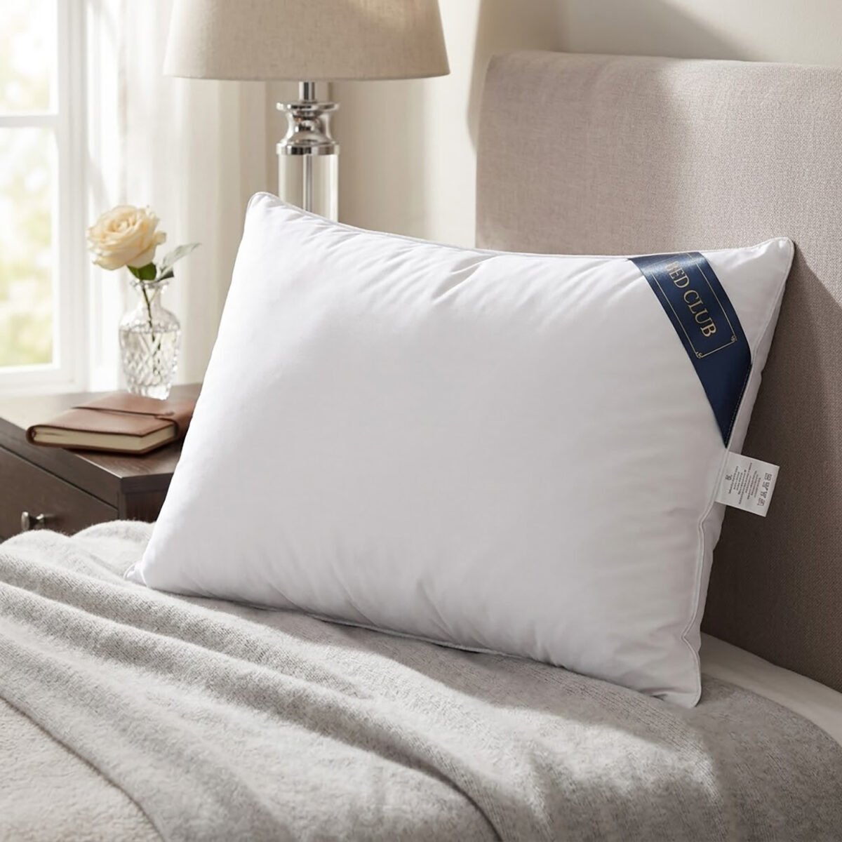 Hotel Quality Chelsea Duck Feather Pillow - White